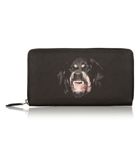 givenchy men's rottweiler wallet|Rottweiler printed long wallet in coated canvas .